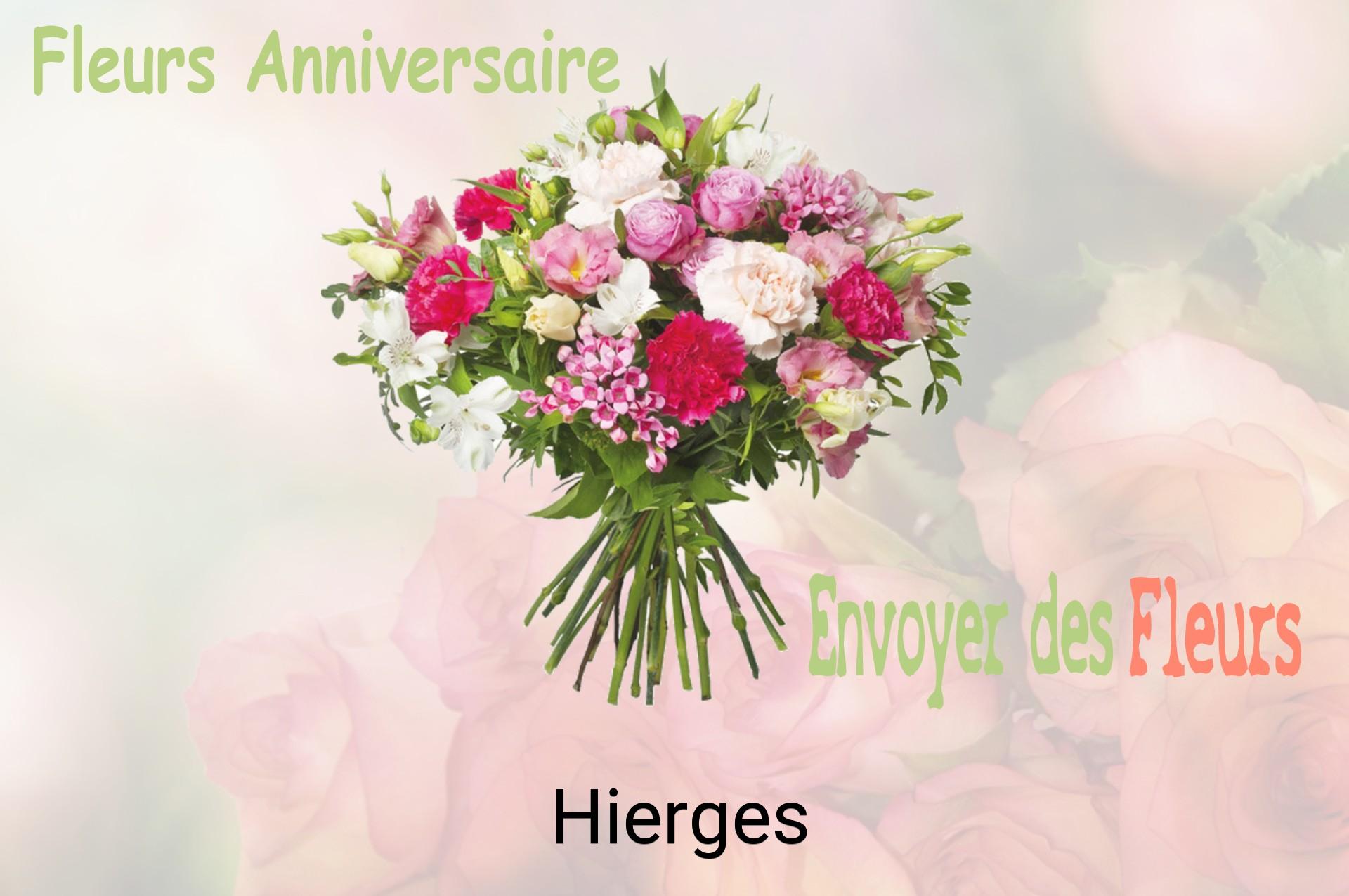 Bouquet de fleurs d’anniversaire livré à Hierges